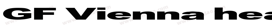 GF Vienna heavy_0字体转换
